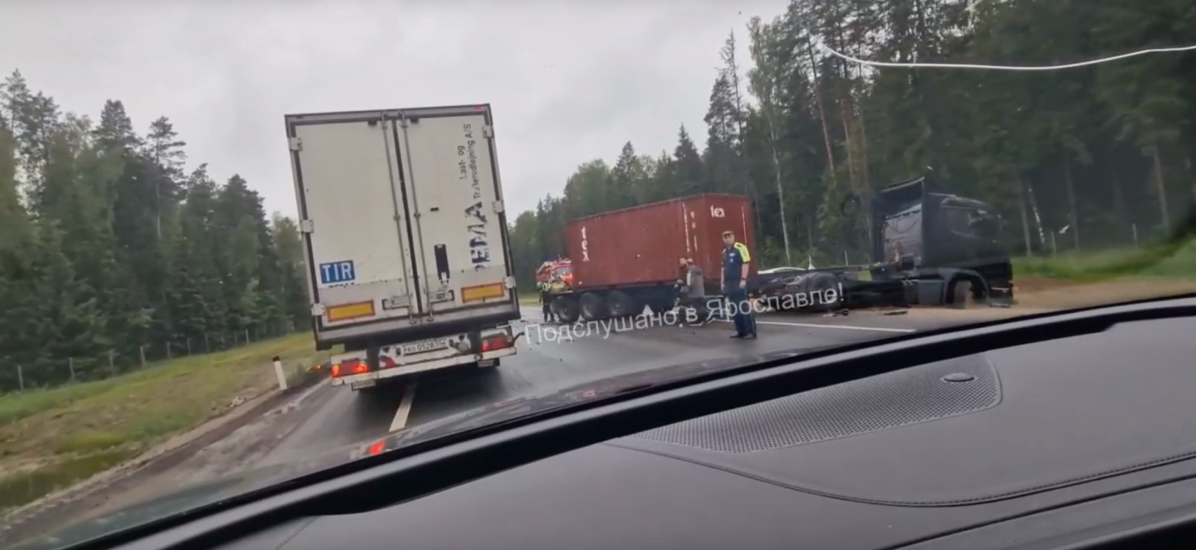 В Ярославской области в ДТП с грузовиком на федеральной трассе погибли два  человека | 29.06.23 | Яркуб