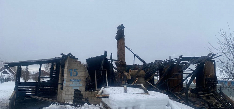 В Ярославской области семья с маленьким ребенком пострадала в пожаре