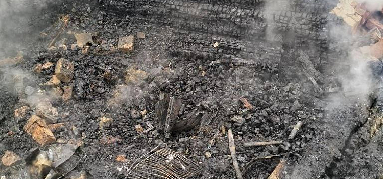 В деревне Ярославской области при пожаре погиб мужчина_312448
