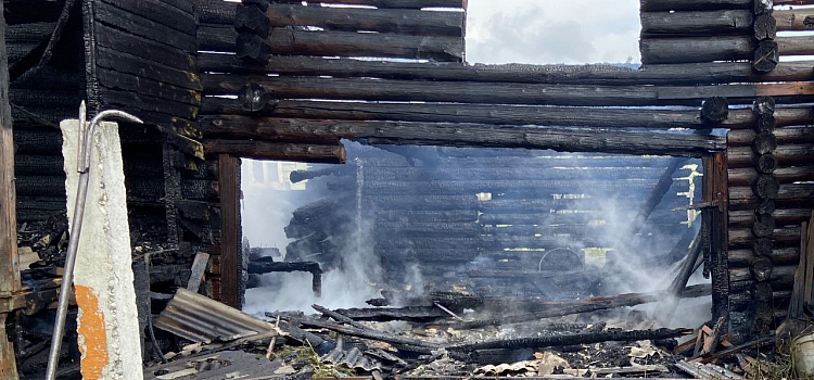 В деревне Ярославской области при пожаре погибла молодая женщина_278285