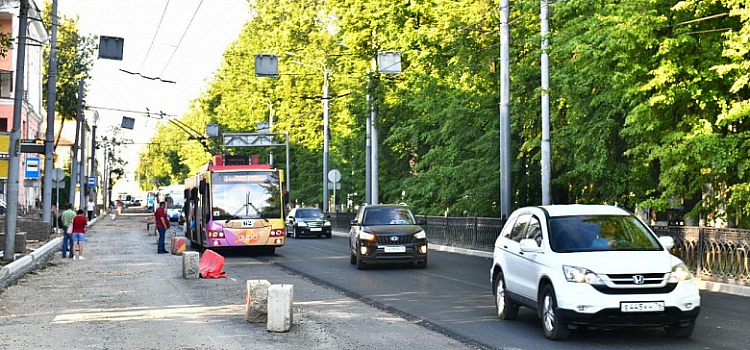 Часть работ на улице Первомайской в Ярославле будут переделывать