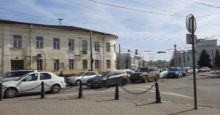 Пробки в Ярославле: где сегодня не проехать