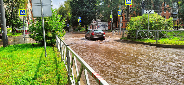 Ярославль снова затопило после мощных ливней_247966