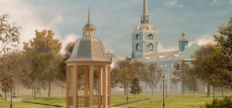 В Петропавловском парке Ярославля установят копии скульптур из петербургского сада и подсветят руины_297991