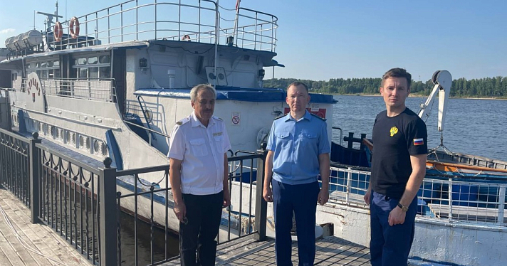 Транспортная прокуратура выявила множественные нарушения на рыбинском теплоходе «Бурлак»