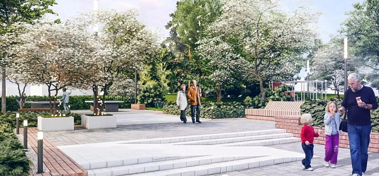 В Данилове продолжаются работы по благоустройству_314400