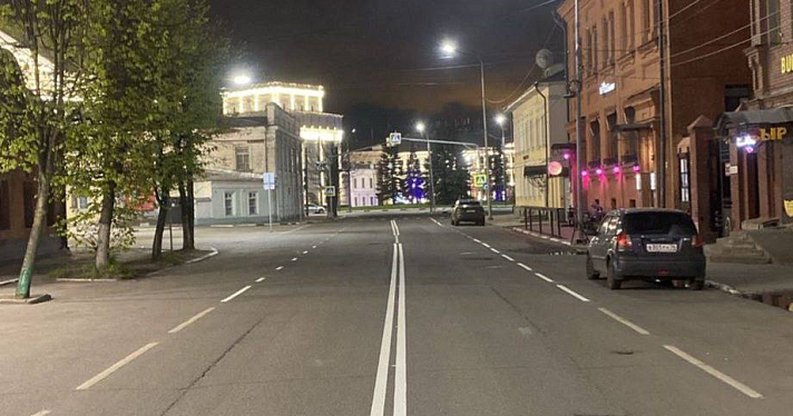 В Ярославле подрядчика обязали заново нанести дорожную разметку