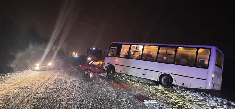 В полиции рассказали подробности аварии автобуса и легковушки под Ярославлем_258404
