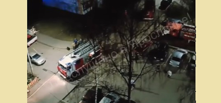 В Дзержинском районе Ярославля при пожаре погиб человек