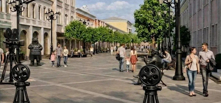 В Ярославле представили визуализацию проекта пешеходной зоны в центре города_315755