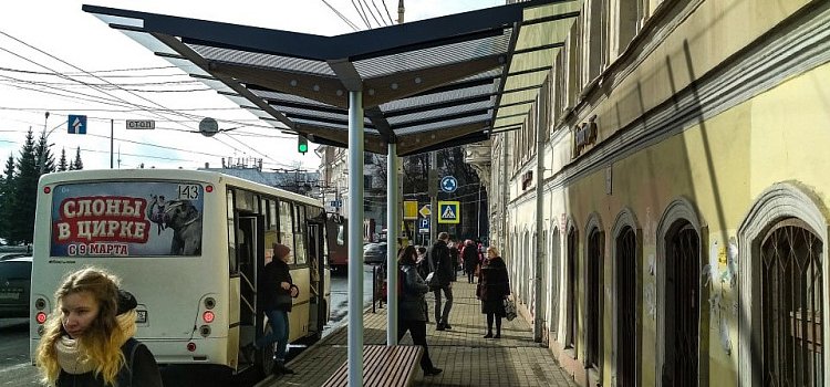 Ярославцам показали дизайн новых остановок общественного транспорта