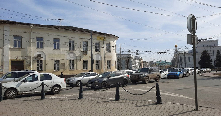 В конце мая в центре Ярославля перекроют движение авто 