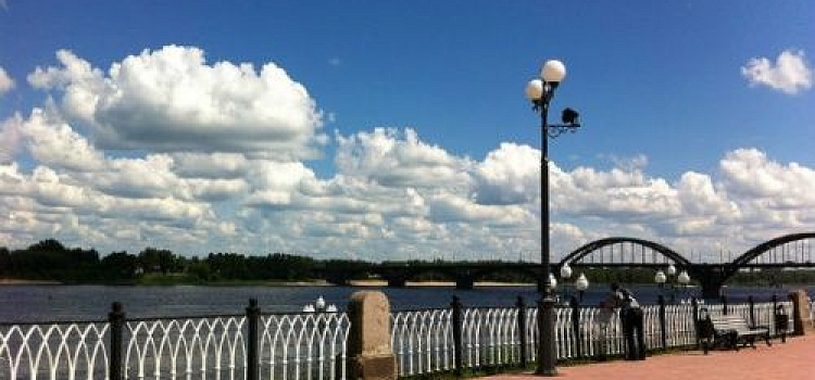 На набережной в Рыбинске сделают спуск для велосипедистов