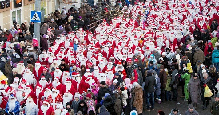 В Рыбинске ожидается нашествие Дедов Морозов