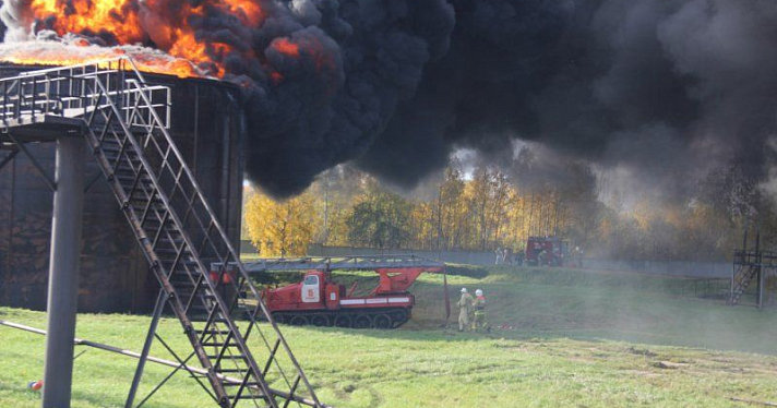В Ярославле состоялись пожарно-тактические учения (фото) _83882