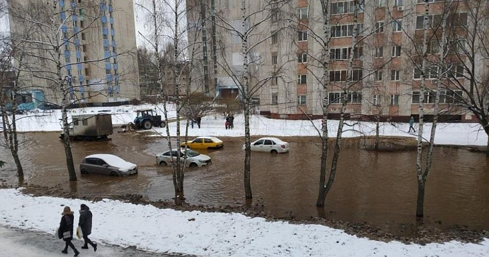 Мэрия прокомментировала потоп в Заволжском районе
