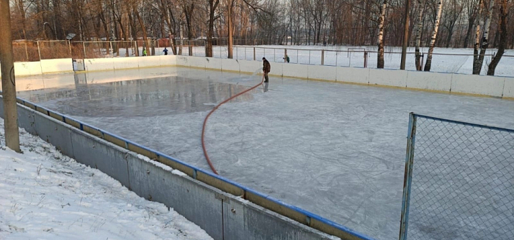 В Дзержинском районе Ярославля оборудуют пять ледовых катков: адреса