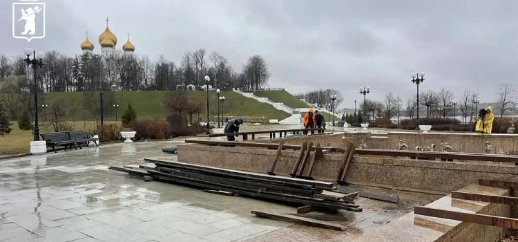 Когда в Ярославле заработают фонтаны?