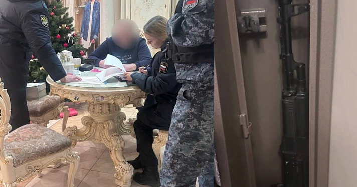 Отделкой золотой блистает: в Ярославле ружьё выдало должника на 45 миллионов