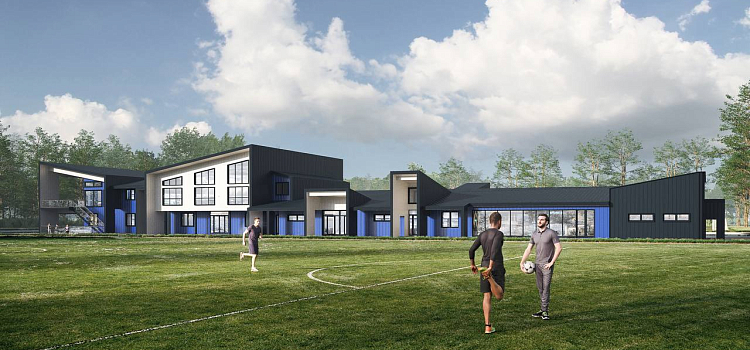 Ярославцам показали эскизы нового корпуса футбольного центра «Шинник»_309017