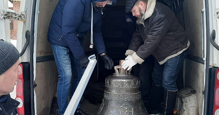 Для храма Николы Мокрого в Ярославле изготовили новый колокол
