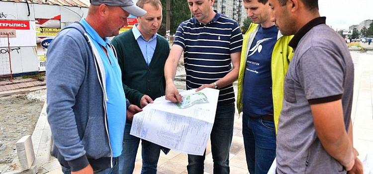 Сквер на проспекте Машиностроителей планируют открыть ко Дню города Ярославля