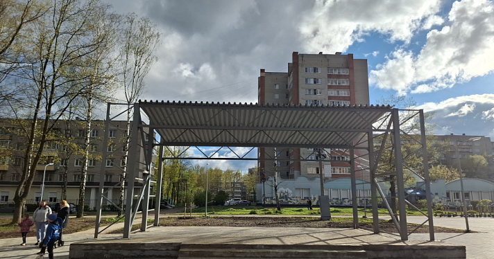 Работы в ярославском парке 30-летия Победы завершатся не раньше осени