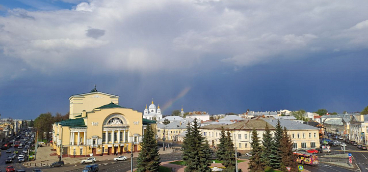 Ярославцам пообещали тёплую, но дождливую неделю