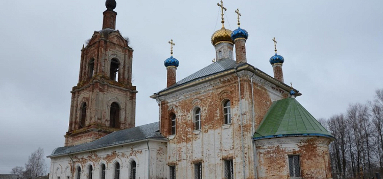 Церковный ансамбль в угличской глубинке признан объектом культурного наследия