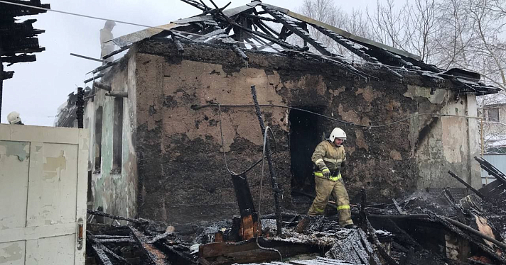 В Ярославской области при пожаре погибла женщина_259044