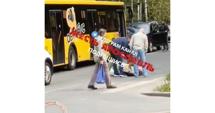 На Липовой Горе в Ярославле автобус сбил пенсионерку