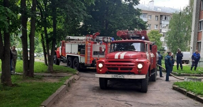 В пожаре в Рыбинске погиб мужчина_216634