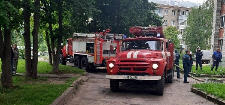 В пожаре в Рыбинске погиб мужчина_216634