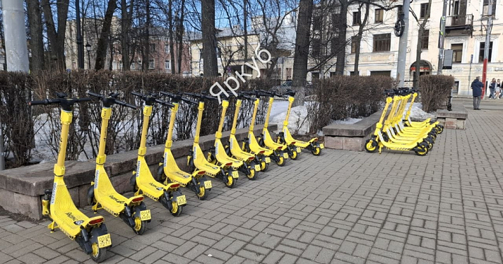 В Ярославле стартовал сезон самокатов