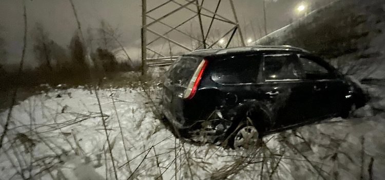 В Ярославле погиб водитель вылетевшей в кювет иномарки_261140