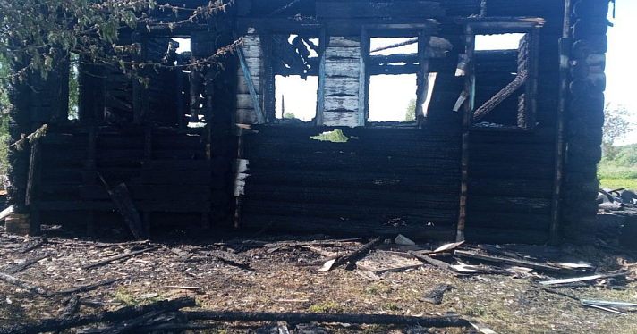 Курильщик спалил свой дом в Бабках
