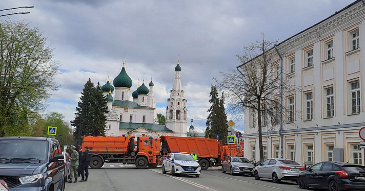 В День Победы центр Ярославля перекроют для машин и общественного транспорта