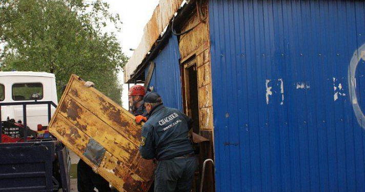 В Ярославле собственник торгового ларька не подготовил объект к демонтажу 
