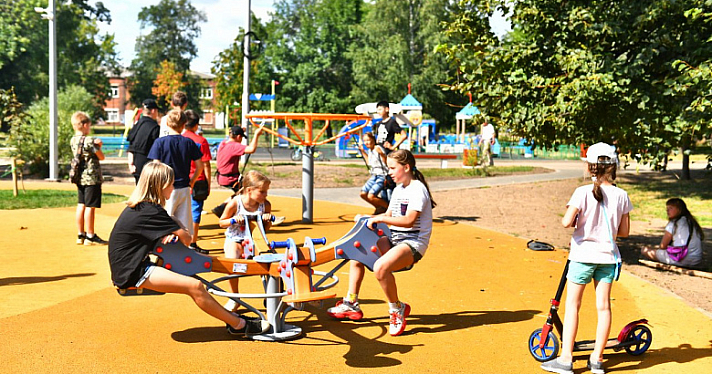 В Ярославле завершается ремонт в парке «Рабочий сад»_218143