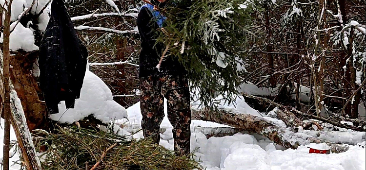 Ярославец провел сутки в зимнем лесу. Фоторепортаж_171469