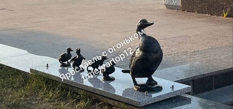 Похититель скульптуры от ярославского речного вокзала рассказал, зачем совершил кражу