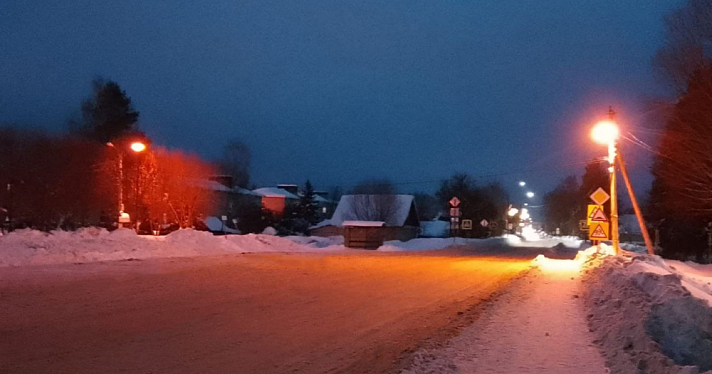 В Ярославской области благодаря прокуратуре в посёлке восстановили уличное освещение