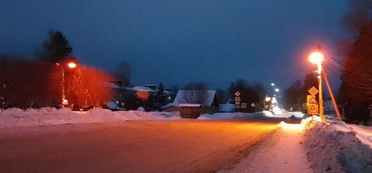 В Ярославской области благодаря прокуратуре в посёлке восстановили уличное освещение