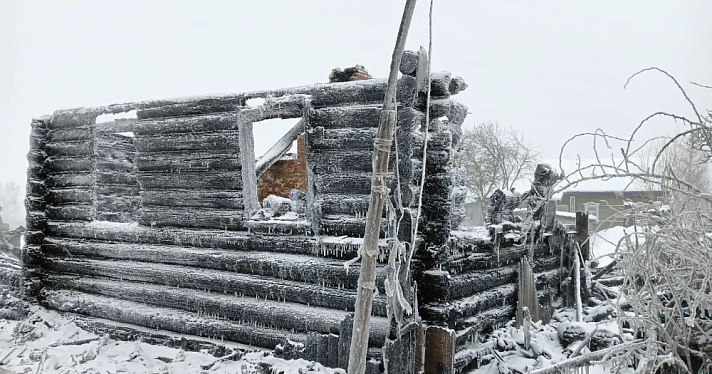 В селе Ярославской области при пожаре погиб 63-летний мужчина