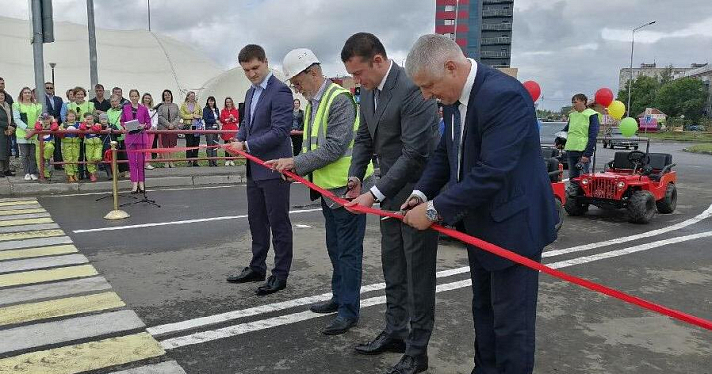 В Рыбинске открыли транспортную развязку на улице Расторгуева за 110 миллионов рублей