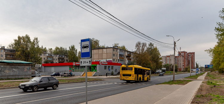В Дзержинском районе Ярославля официально ввели два новых остановочных пункта