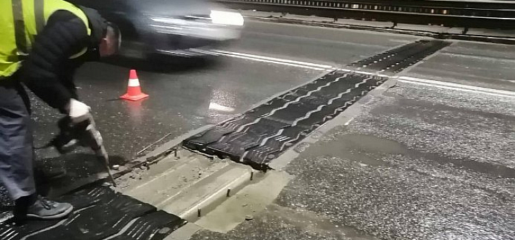 В Ярославле на Октябрьском мосту устранили вибрацию