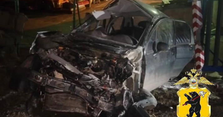 «Кювет на бетонное ограждение»: в Ярославской области произошло смертельное ДТП