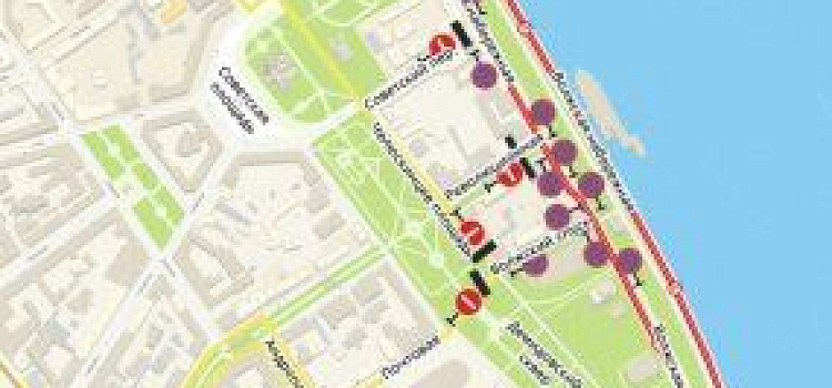 В Ярославле на набережной Волги и Которосли временно ограничат движение 