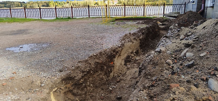 В историческом центре Рыбинска начались работы по созданию пешеходной зоны_304193